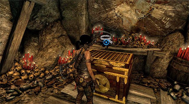 Przejdź do ostatniego pomieszczenia grobowca - Świątynia kapłanek | Opcjonalne grobowce - Shipwreck Beach | Solucja Tomb Raider - Tomb Raider - poradnik do gry
