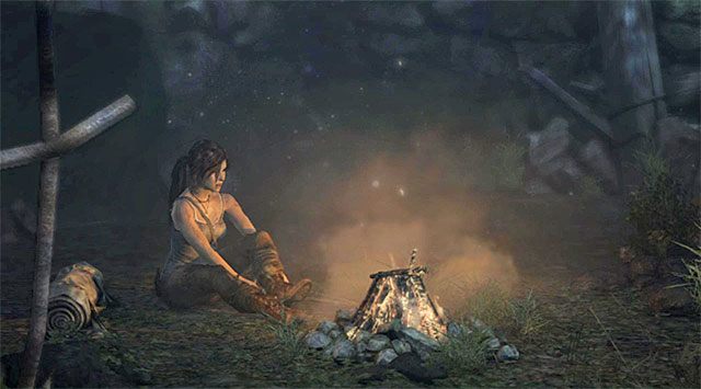 OBOZOWISKO 2/3 - FOREST RUINS (RUINY W LESIE) - Obozowiska | Sekrety - Coastal Forest (Nadbrzeżny las) | Sekrety Tomb Raider - Tomb Raider - poradnik do gry