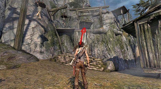 SKŁADZIK 10/15 - Geoskrzynki (08 - 15) | Sekrety - Mountain Village (Wioska w górach) - Tomb Raider - poradnik do gry