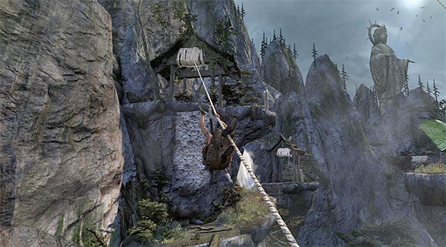 STATUA 8/10 - Oświecenie (06 - 10) | Sekrety - Mountain Village (Wioska w górach) - Tomb Raider - poradnik do gry