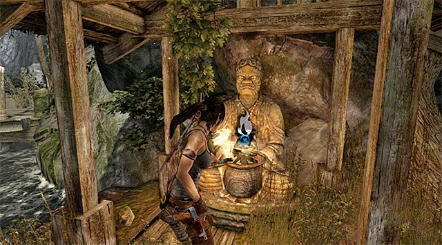 Wskocz do rzeki i podpłyń do nowego wodospadu - Oświecenie (06 - 10) | Sekrety - Mountain Village (Wioska w górach) - Tomb Raider - poradnik do gry