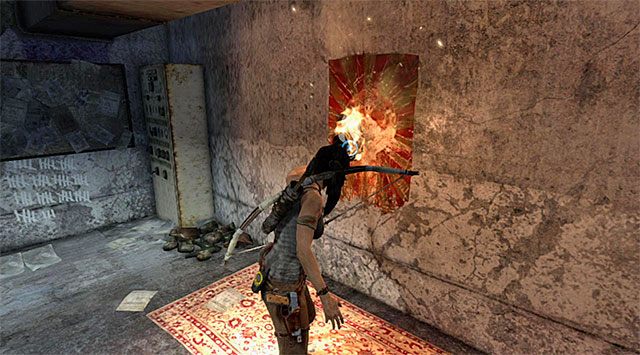 SZTANDAR 1/5 - Niewierząca | Sekrety - Mountain Base (Baza w górach) | Sekrety Tomb Raider - Tomb Raider - poradnik do gry