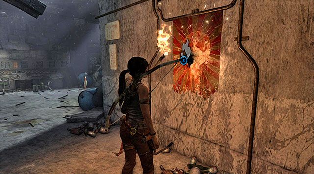 SZTANDAR 5/5 - Niewierząca | Sekrety - Mountain Base (Baza w górach) | Sekrety Tomb Raider - Tomb Raider - poradnik do gry