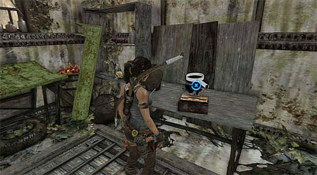 Zbadaj dokładnie wnętrze budynku - Relikty | Sekrety - Shantytown (Miasto ubogich) | Sekrety Tomb Raider - Tomb Raider - poradnik do gry
