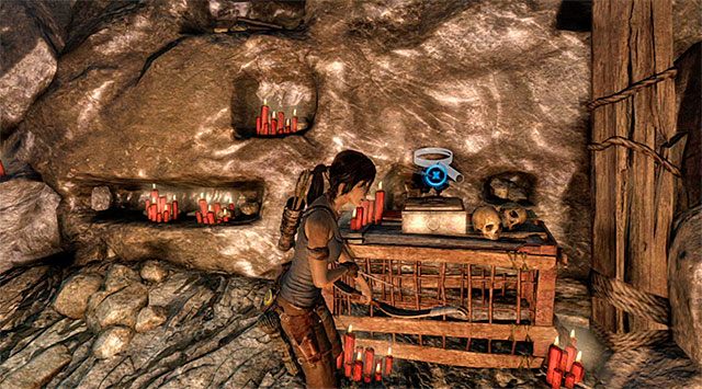 RELIKT 2/3 - CEREMONIAL FANS - WEDDING FAN (WACHLARZE RYTUALNE - WACHLARZ ŚLUBNY) - Relikty | Sekrety - Geothermal Caverns i Solarii Fortress | Sekrety Tomb Raider - Tomb Raider - poradnik do gry
