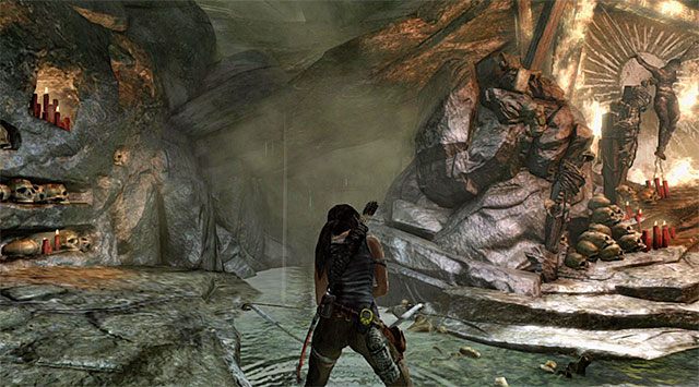 RELIKT 3/3 - CEREMONIAL FANS - INSCRIBED SILK FAN (WACHLARZE RYTUALNE - JEDWABNY WACHLARZ Z NAPISEM) - Relikty | Sekrety - Geothermal Caverns i Solarii Fortress | Sekrety Tomb Raider - Tomb Raider - poradnik do gry