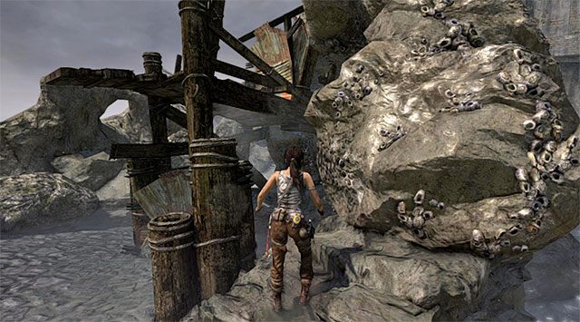 SKŁADZIK 10/15 - Geoskrzynki (08 - 15) | Sekrety - Shipwreck Beach (Plaża wraków) | Tomb Raider - Tomb Raider - poradnik do gry