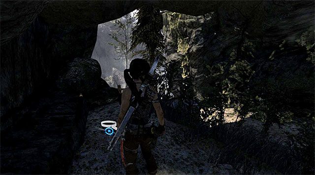 Po dotarciu do właściwej skalnej półki podnieś pojemnik (nagroda: 5 punktów doświadczenia) - Geoskrzynki (08 - 15) | Sekrety - Shipwreck Beach (Plaża wraków) | Tomb Raider - Tomb Raider - poradnik do gry