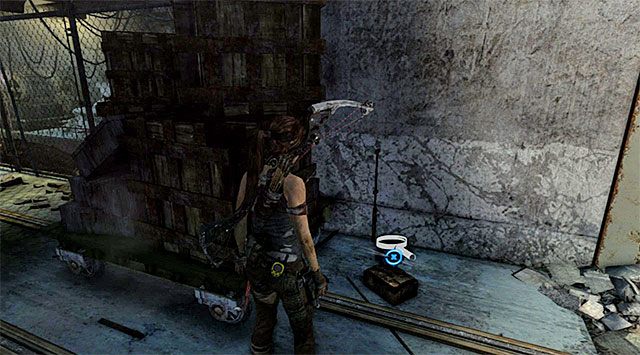 Upewnij się, że znajdujesz się w korytarzu z zamordowanymi bandytami i skręć w prawo - Relikty | Sekrety - Research Base i Chasm Stronghold | Sekrety Tomb Raider - Tomb Raider - poradnik do gry