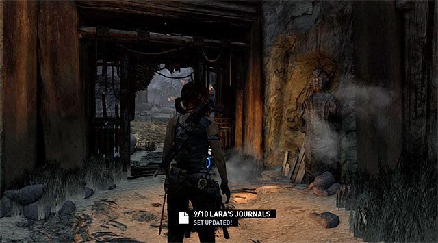 WPIS 9/10 - THE MONASTERY (KLASZTOR) - Sekrety - Dziennik Lary | Sekrety - Chasm Shrine, Ziggurat i Dziennik Lary - Tomb Raider - poradnik do gry
