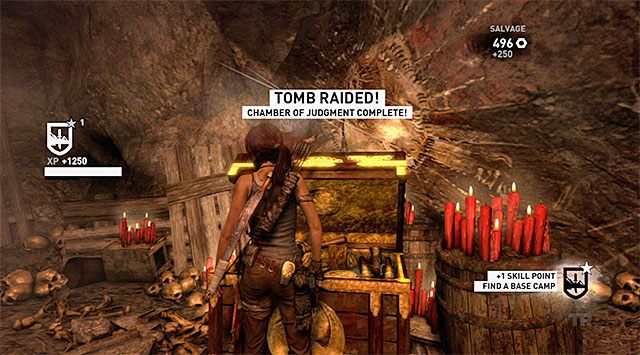 W grze dostępnych jest kilkadziesiąt umiejętności podzielonych na trzy kategorie - Odblokowywanie umiejętności | Umiejętności w Tomb Raider - Tomb Raider - poradnik do gry