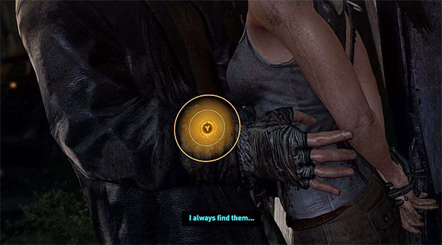 Przed Tobą cała seria mini-gier związanych z próbą ocalenia Lary przed śmiercią z rąk bandyty, który ją odnalazł - Unikaj wykrycia podczas próby ucieczki | 7 - Spotkanie na górze | Tomb Raider - Tomb Raider - poradnik do gry