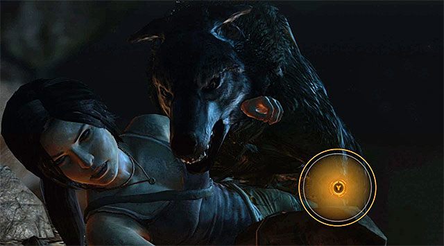 Następne w kolejności mamy rytmicznie wciskanie przycisku/klawisza interakcji - Przynieś Rothowi nadajnik | 8 - Wołanie o pomoc | Solucja Tomb Raider - Tomb Raider - poradnik do gry