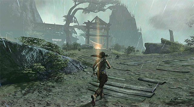 Końcowa część tego zadania nie jest już przesadnie skomplikowana - Przynieś Rothowi nadajnik | 8 - Wołanie o pomoc | Solucja Tomb Raider - Tomb Raider - poradnik do gry