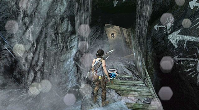 Zbadaj obszar przy wejściu do Grobowca Niegodnych (Tomb of the Unworthy) - Geoskrzynki (01 - 07) | Sekrety - Mountain Village (Wioska w górach) - Tomb Raider - poradnik do gry