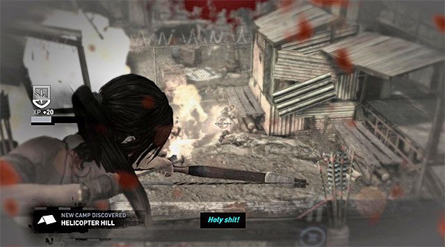 Tuż po odzyskaniu kontroli nad główną bohaterką zmuszony zostaniesz do stoczenia największej jak dotąd bitwy - Dotrzyj do bramy znajdującej się pod mostem | 14 - Autostrada do piekła, 15 - Wybawczyni - Tomb Raider - poradnik do gry