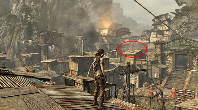Możemy się już zająć aktualnym celem opisywanego etapu - Dotrzyj do bramy znajdującej się pod mostem | 14 - Autostrada do piekła, 15 - Wybawczyni - Tomb Raider - poradnik do gry