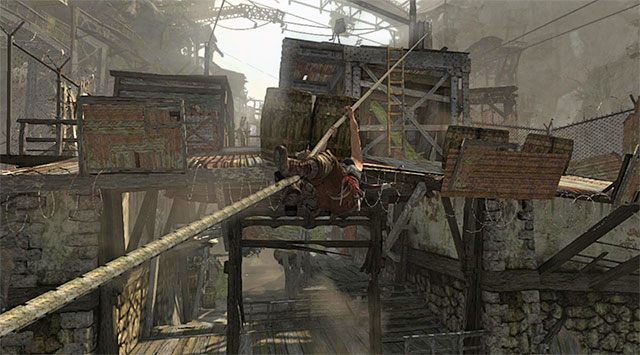 Przed Tobą długa przeprawa - 15 - Wybawczyni - Dotrzyj do miejsca pobytu Grima | 14 - Autostrada do piekła, 15 - Wybawczyni - Tomb Raider - poradnik do gry