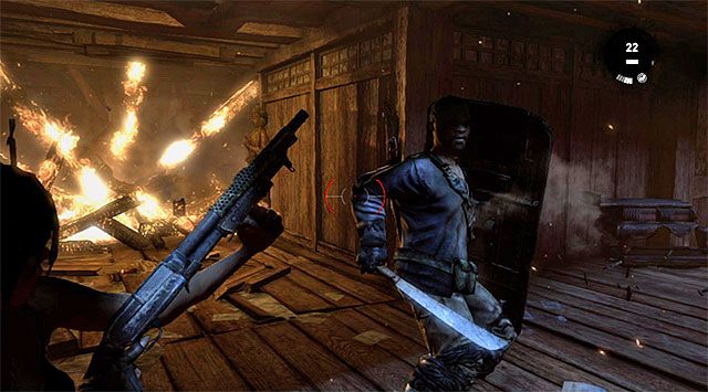 Ruszaj dalej - Przebij się do wyjścia z pałacu | 17 - Prosto w ogień | Solucja Tomb Raider - Tomb Raider - poradnik do gry