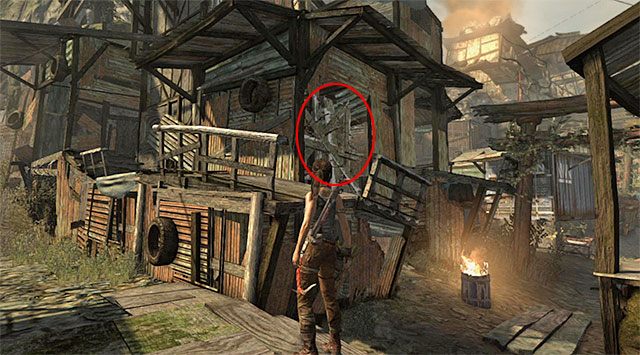 SKŁADZIK 5/15 - Składziki GPS (01 - 07) | Sekrety - Shantytown (Miasto ubogich) | Tomb Raider - Tomb Raider - poradnik do gry