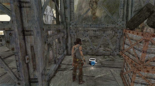 Pojemnik leży na ziemi (nagroda: 5 punktów doświadczenia) - Składziki GPS (08 - 15) | Sekrety - Shantytown (Miasto ubogich) | Tomb Raider - Tomb Raider - poradnik do gry