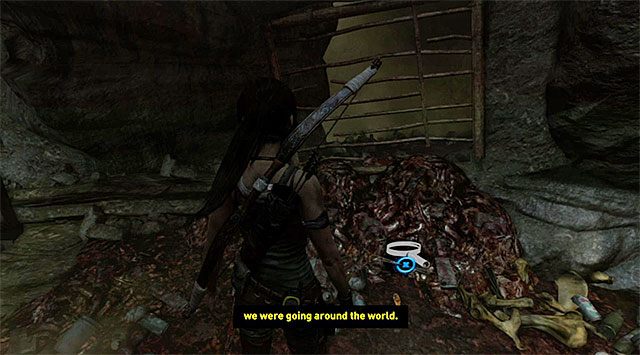 Rozglądaj się po drodze za leżącym na ziemi pojemnikiem - Geoskrzynki | Sekrety - Geothermal Caverns i Solarii Fortress | Tomb Raider - Tomb Raider - poradnik do gry