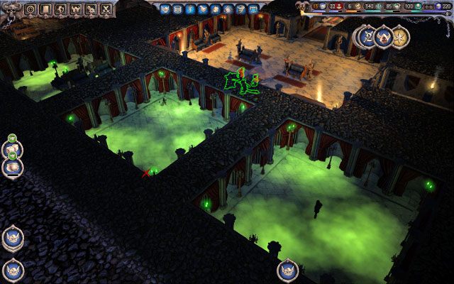 Pokoje z kwasem są we wschodnim skrzydle - jeśli masz oddział wyposażony w magiczną zbroję powinien bez problemu przetrwać każdy pokój - No Peace for the Wicked | Rozdział IV - The Lord of the Kings (wariant B) - Impire - poradnik do gry