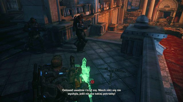Wejdź do dużego holu - Wejście północne - Budynek sądu - Gears of War: Judgment - poradnik do gry
