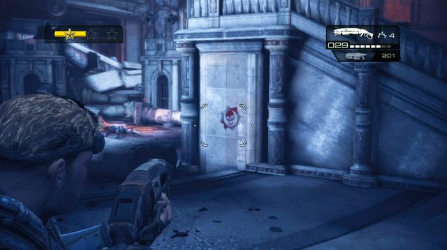 1 - Budynek sądu - Nieśmiertelniki - Gears of War: Judgment - poradnik do gry