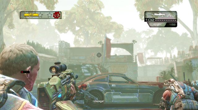 Przez dalszą bramę przebiją się Juchacze - Wietrzna droga - Seahorse Hills - Gears of War: Judgment - poradnik do gry