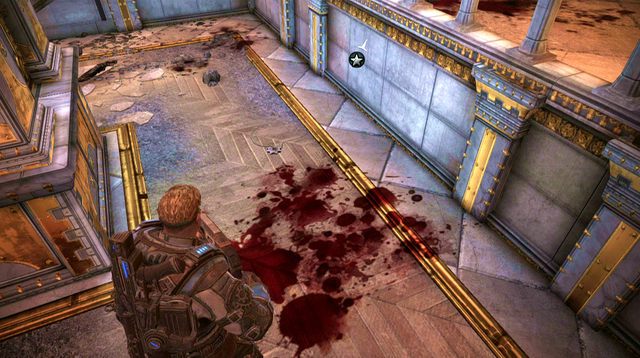 W sekcji Skrzydło Kashkur - Muzeum chwały wojskowej - Nieśmiertelniki - Gears of War: Judgment - poradnik do gry