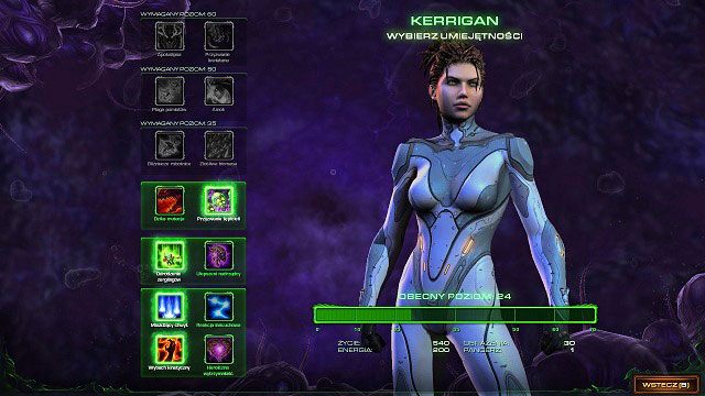 Wraz z wypełnianiem kolejnych zadań w misjach nasza postać będzie rosła w siłę - Informacje podstawowe | StarCraft II Heart of the Swarm - StarCraft II: Heart of the Swarm - poradnik do gry