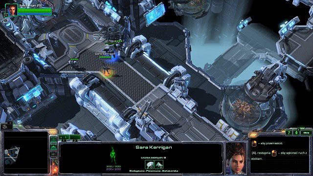 Podobnie jak w przypadku Szczura laboratoryjnego, początek drugiej misji jest również fragmentem samouczka pozwalającym nam na zapoznanie się z obsługą zdolności specjalnych, jakimi dysponują nasze postacie - Znowu w akcji | Kampania - Misje umojańskie | StarCraft II Heart of the Swarm - StarCraft II: Heart of the Swarm - poradnik do gry