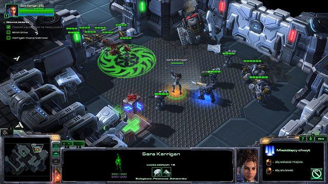 Po odblokowaniu drogi na niższy poziom laboratorium czeka nas jeszcze jedno starcie, tym razem z zerglingami - Znowu w akcji | Kampania - Misje umojańskie | StarCraft II Heart of the Swarm - StarCraft II: Heart of the Swarm - poradnik do gry