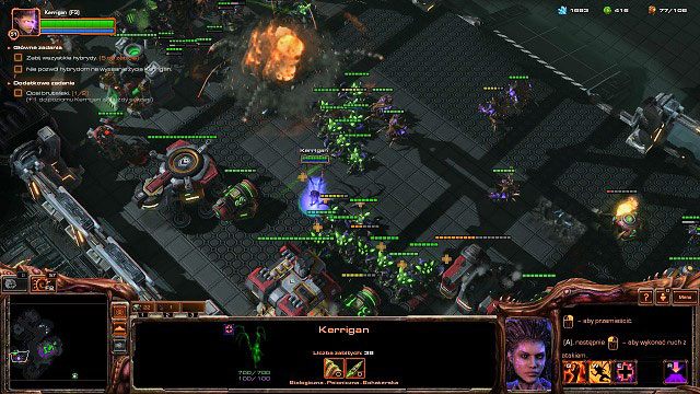 Obezwładniona moc - Ręka ciemności (osiągnięcia) | Kampania - stacja Skygeirr - StarCraft II: Heart of the Swarm - poradnik do gry