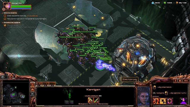 1 - Ręka ciemności (osiągnięcia) | Kampania - stacja Skygeirr - StarCraft II: Heart of the Swarm - poradnik do gry