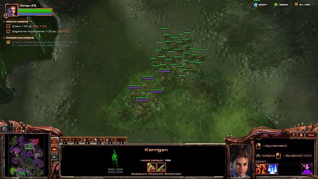 Następnym celem będzie przedpole przed bazą Zagary [2] - Dominacja | Kampania - Char | StarCraft II Heart of the Swarm - StarCraft II: Heart of the Swarm - poradnik do gry