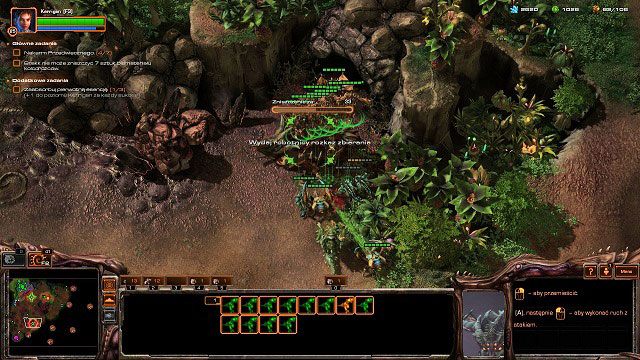 Otrzymamy lokację kolejnych kolcorożców [A] - Przebudzenie Przedwiecznego | Kampania - Zerus | StarCraft II Heart of the Swarm - StarCraft II: Heart of the Swarm - poradnik do gry