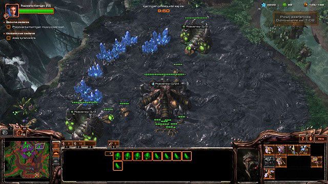 Do obrony bazy powinniśmy wykorzystywać wszystkie dostępne środki - Czas próby | Kampania - Zerus | StarCraft II Heart of the Swarm - StarCraft II: Heart of the Swarm - poradnik do gry