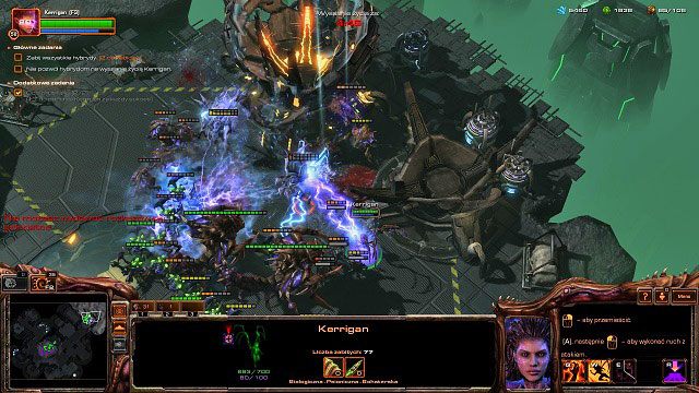 Czas na uderzenie na dwie pozostałe hybrydy [10] - Ręka ciemności | Kampania - stacja Skygeirr | StarCraft II Heart of the Swarm - StarCraft II: Heart of the Swarm - poradnik do gry