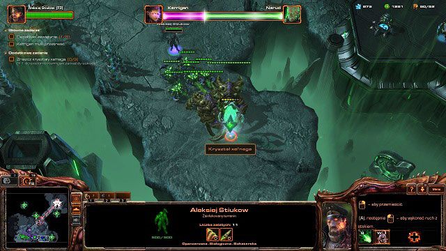 Czas powrócić do bazy aby powiększyć naszą armię - Upiory otchłani | Kampania - stacja Skygeirr | StarCraft II Heart of the Swarm - StarCraft II: Heart of the Swarm - poradnik do gry