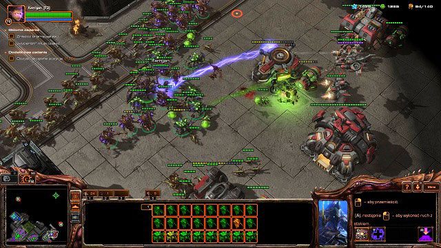 W tym momencie polecam wysłać przynajmniej 10 hydralisków do bazy Raynora, aby służyły za drugą linię ognia i pomogły obronić Hyperiona przed kontratakiem Dominium - Czas rozliczeń | Kampania - finał | StarCraft II Heart of the Swarm - StarCraft II: Heart of the Swarm - poradnik do gry