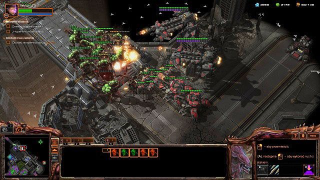 Pamiętajmy o nieustannym produkowaniu hydra lisków i karakanów - Czas rozliczeń | Kampania - finał | StarCraft II Heart of the Swarm - StarCraft II: Heart of the Swarm - poradnik do gry