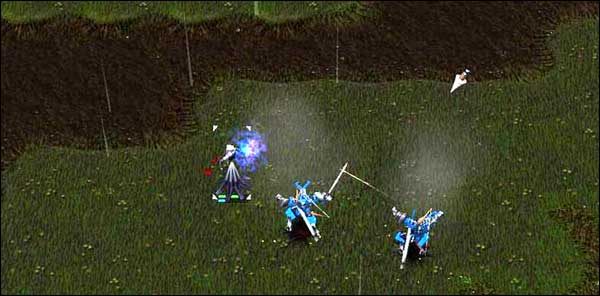 Wojownicy Klanu lotosu braki w uzbrojeniu nadganiają magicznymi umiejętnościami, dzięki którym potrafią atakować kilku przeciwników jednocześnie - Klan Lotosu | Klany | Battle Realms - Battle Realms - poradnik do gry