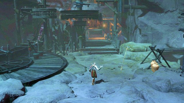 Wejdź na ścianę przed tobą - Początek wioski (2) - God of War: Ascension - poradnik do gry