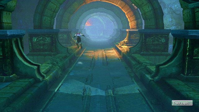 Następnie kontynuuj wędrówkę w kierunku drugiego końca mostu - 6 - Zbiornik | Opis przejścia | God of War Wstąpienie - God of War: Ascension - poradnik do gry
