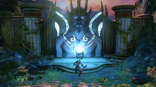 Znajdziesz tutaj bramę oraz lód Posejdona - 6 - Zbiornik | Opis przejścia | God of War Wstąpienie - God of War: Ascension - poradnik do gry