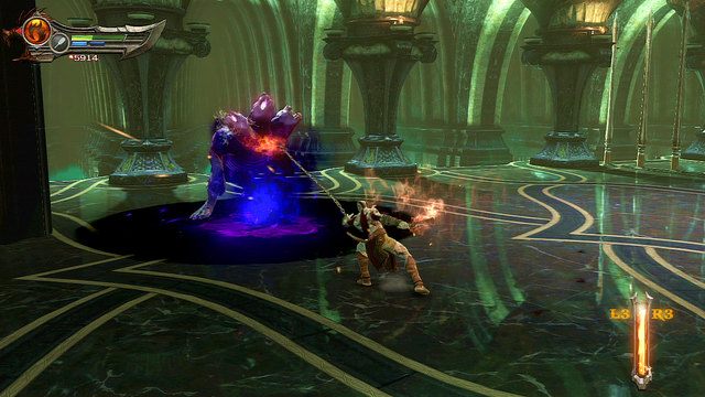 Podczas starcia problemem okażą się demoniczne psy - Walka z Cerberem | God of War Wstąpienie - God of War: Ascension - poradnik do gry