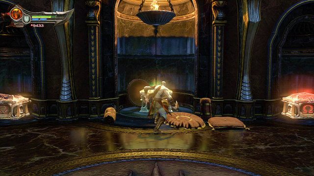 Opuść pomieszczenie i udaj się do następnego - Zagadki z posągami i droga do katakumb | God of War Wstąpienie - God of War: Ascension - poradnik do gry