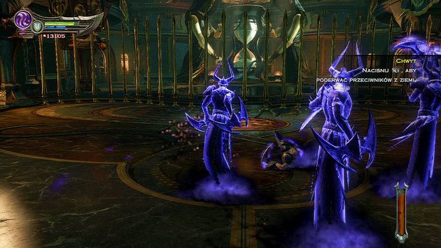 Pokonując krótki korytarz trafisz do widzianego wcześniej pomieszczania z białą klepsydrą - Biała klepsydra | God of War Wstąpienie - God of War: Ascension - poradnik do gry